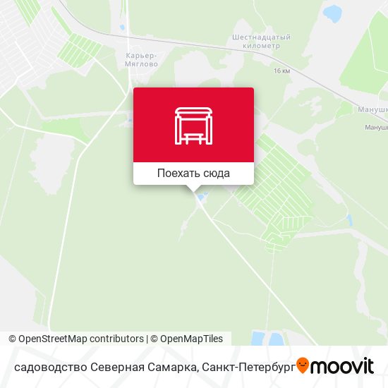 Карта садоводство Северная Самарка