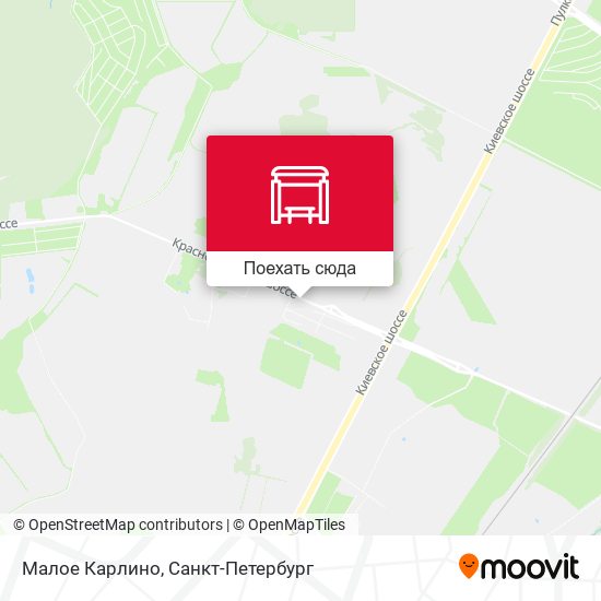 Карта Малое Карлино