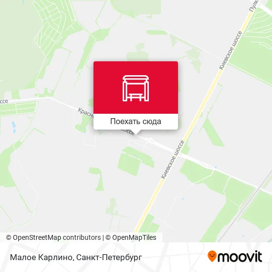 Карта Малое Карлино
