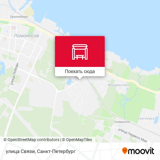 Карта улица Связи