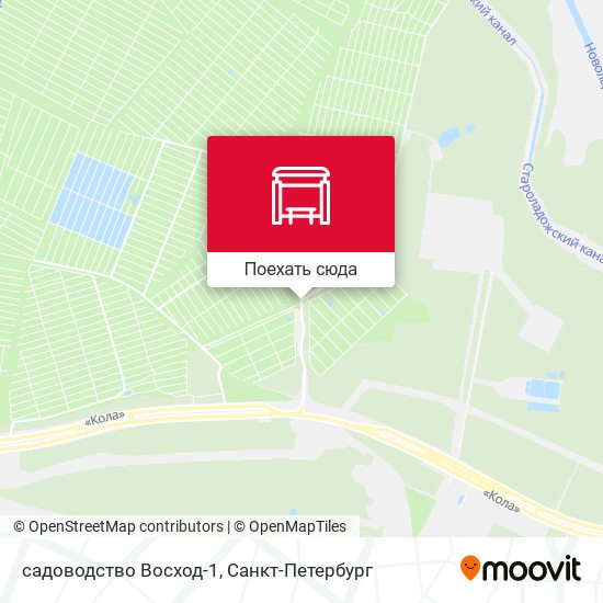 Карта садоводство Восход-1