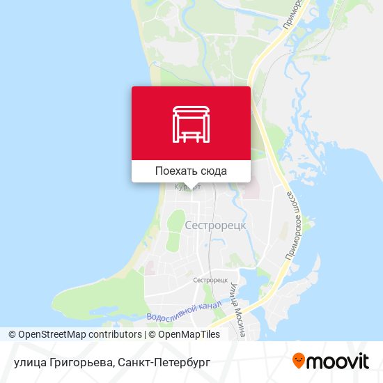 Карта улица Григорьева