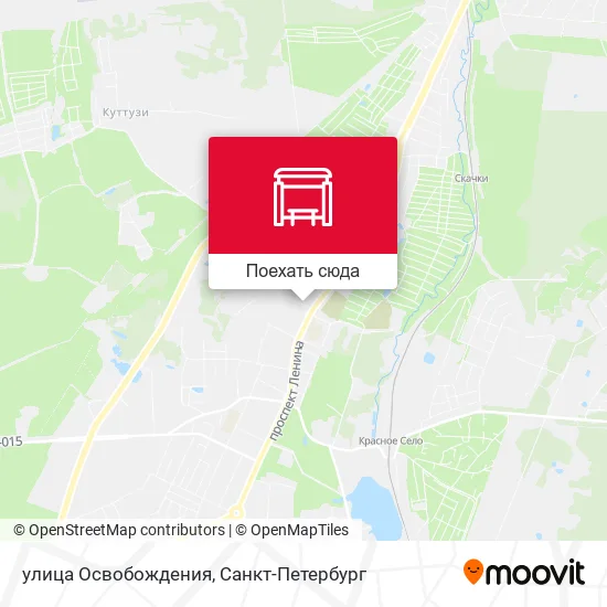 Карта улица Освобождения
