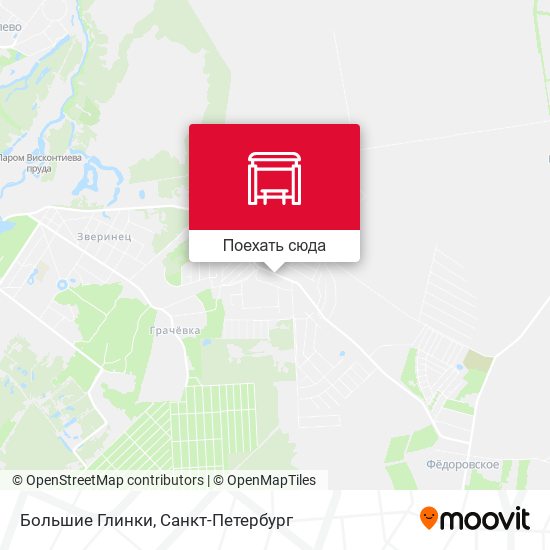 Карта Большие Глинки