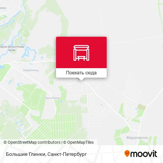 Карта Большие Глинки