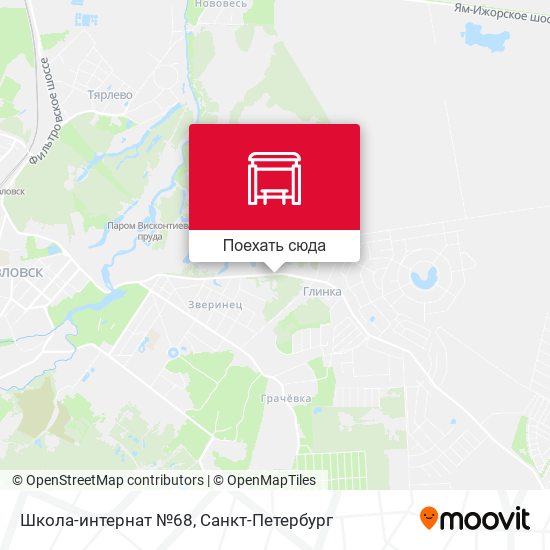 Карта Школа-интернат №68