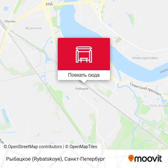 Карта Рыбацкое (Rybatskoye)