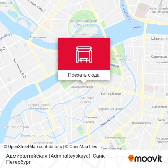 Карта Адмиралтейская (Admiralteyskaya)