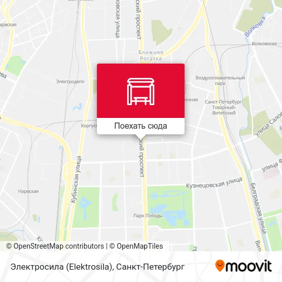 Карта Электросила (Elektrosila)