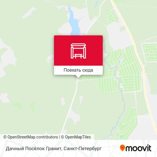 Карта Дачный Посёлок Гранит