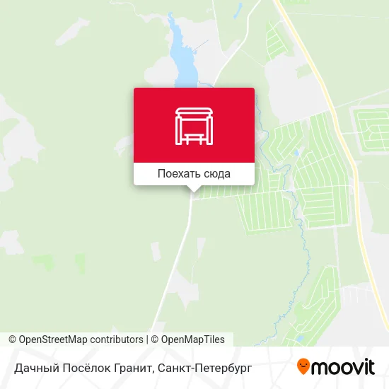 Карта Дачный Посёлок Гранит