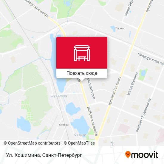 Карта Ул. Хошимина