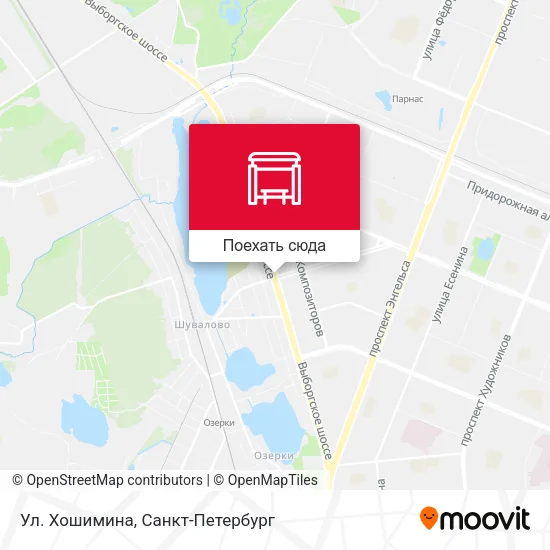 Карта Ул. Хошимина