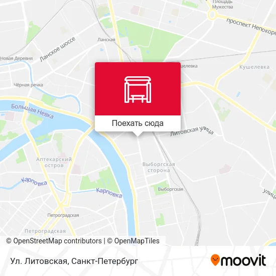 Карта Ул. Литовская