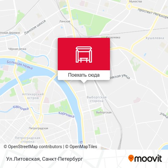 Карта Ул.Литовская