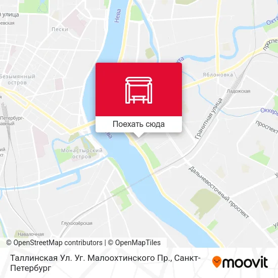 Карта Таллинская Ул. Уг. Малоохтинского Пр.