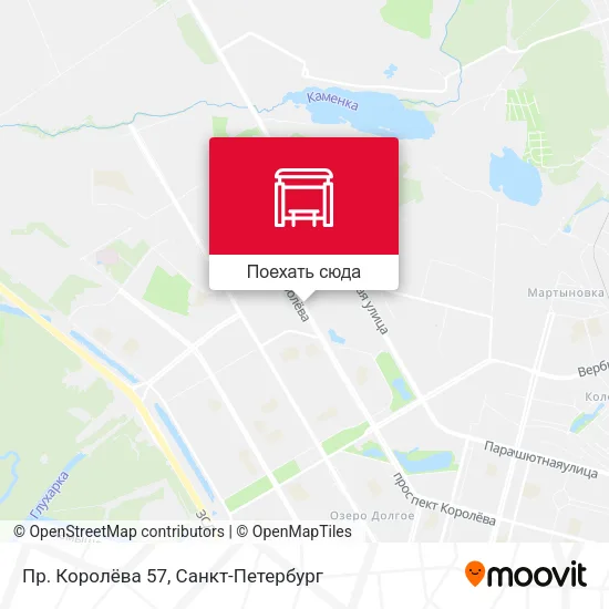 Карта Пр. Королёва 57