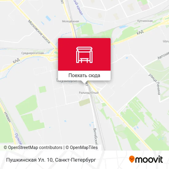 Карта Пушкинская Ул. 10