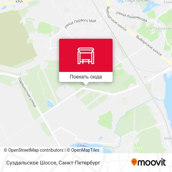 Карта Суздальское Шоссе