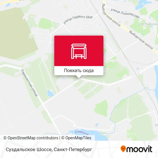 Карта Суздальское Шоссе