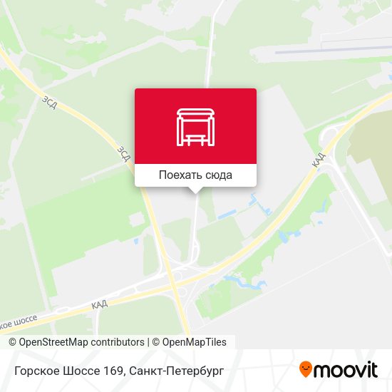 Карта Горское Шоссе 169
