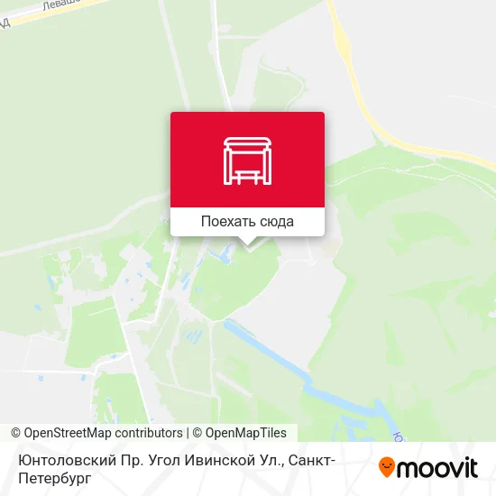 Карта Юнтоловский Пр. Угол Ивинской Ул.