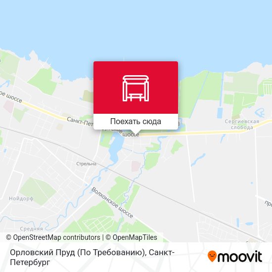 Карта Орловский Пруд (По Требованию)