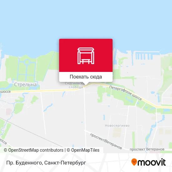 Карта Пр. Буденного