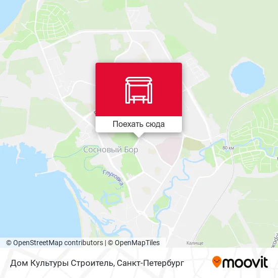 Карта Дом Культуры Строитель