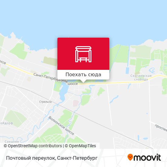 Карта Почтовый переулок