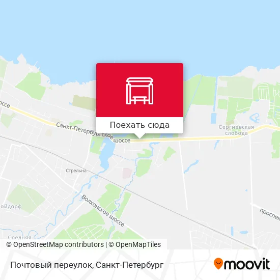 Карта Почтовый переулок