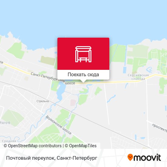 Карта Почтовый переулок