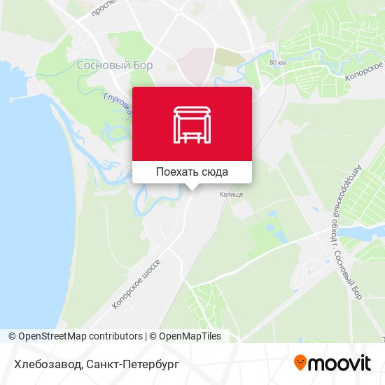 Карта Хлебозавод