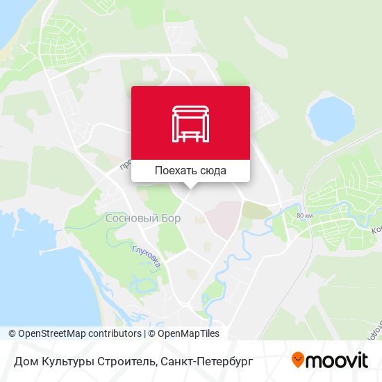 Карта Дом Культуры Строитель