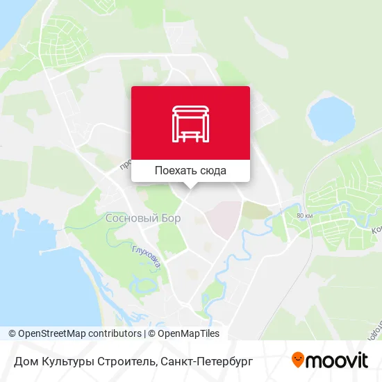Карта Дом Культуры Строитель