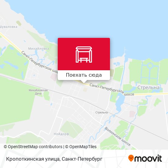 Карта Кропоткинская улица