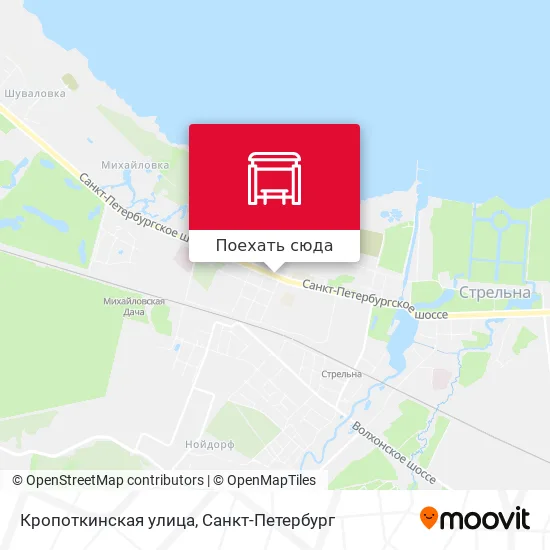 Карта Кропоткинская улица