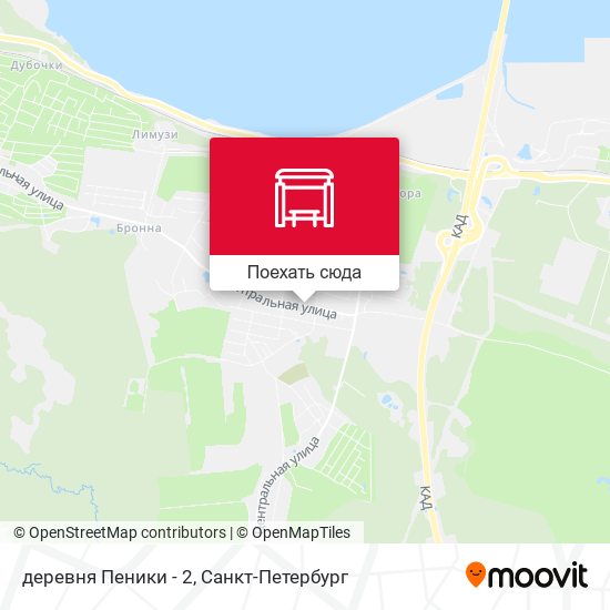 Карта деревня Пеники - 2