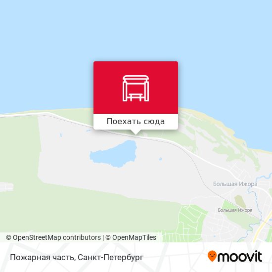 Карта Пожарная часть