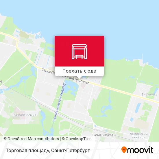Карта Торговая площадь