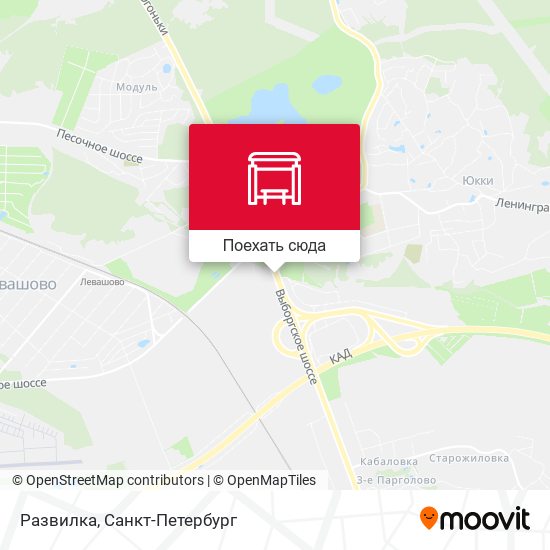 Карта Развилка