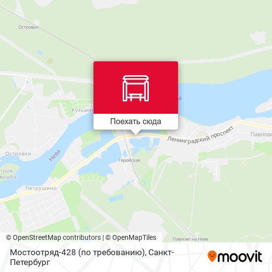 Карта Мостоотряд-428 (по требованию)