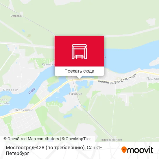 Карта Мостоотряд-428 (по требованию)