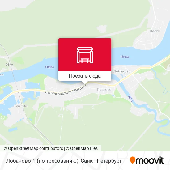 Карта Лобаново-1 (по требованию)