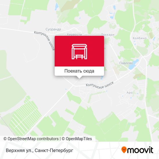 Карта Верхняя ул.