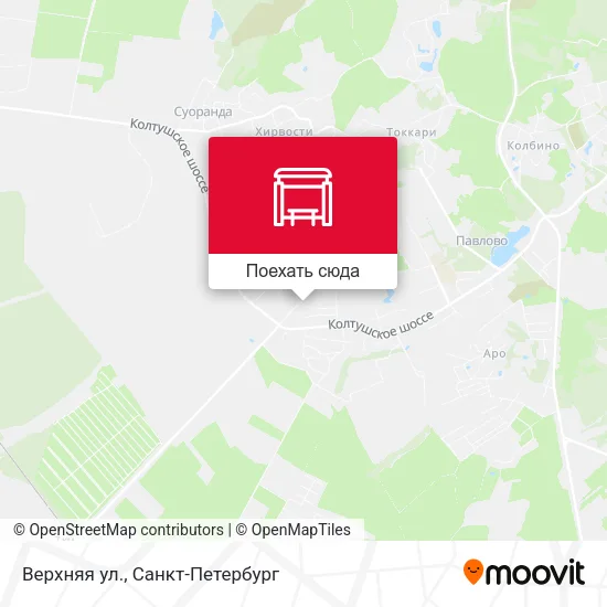Карта Верхняя ул.