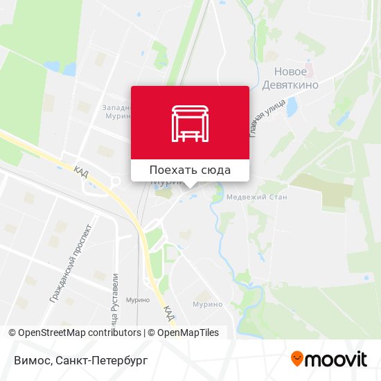 Карта Вимос