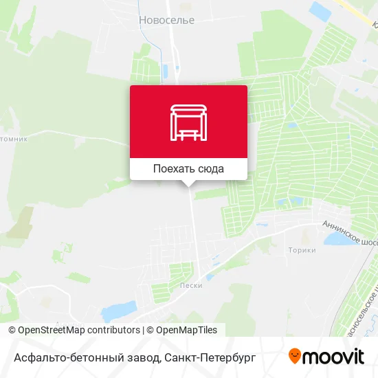 Карта Асфальто-бетонный завод