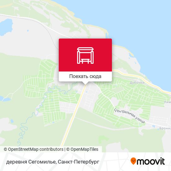 Карта деревня Сегомилье