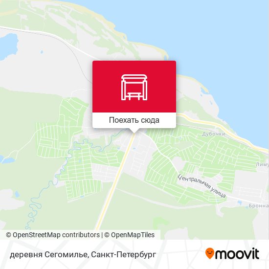 Карта деревня Сегомилье